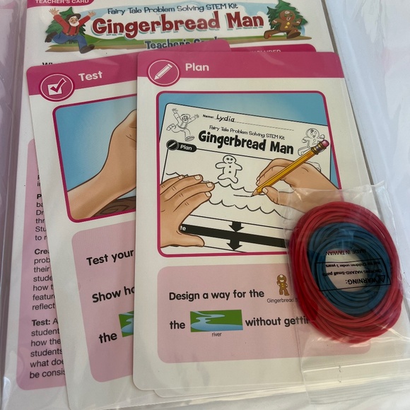 Lakeshore STEM Gingerbread Man - Picture 6 of 6